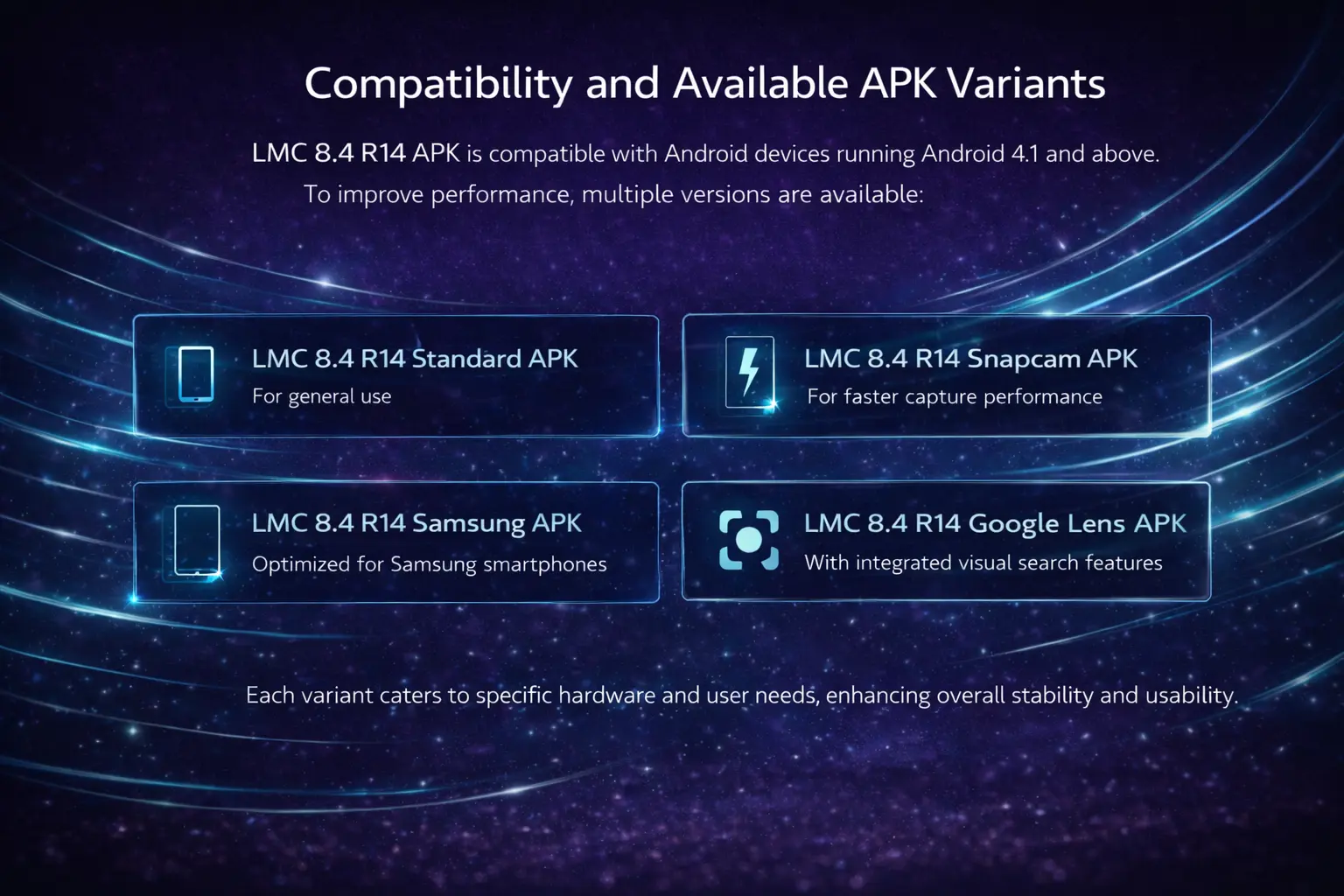 Compatibility and Available APK Variants 1