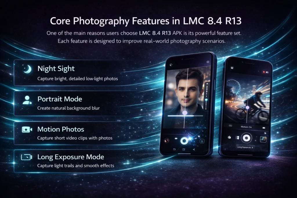 Core Photography Features LMC 8 4 R13