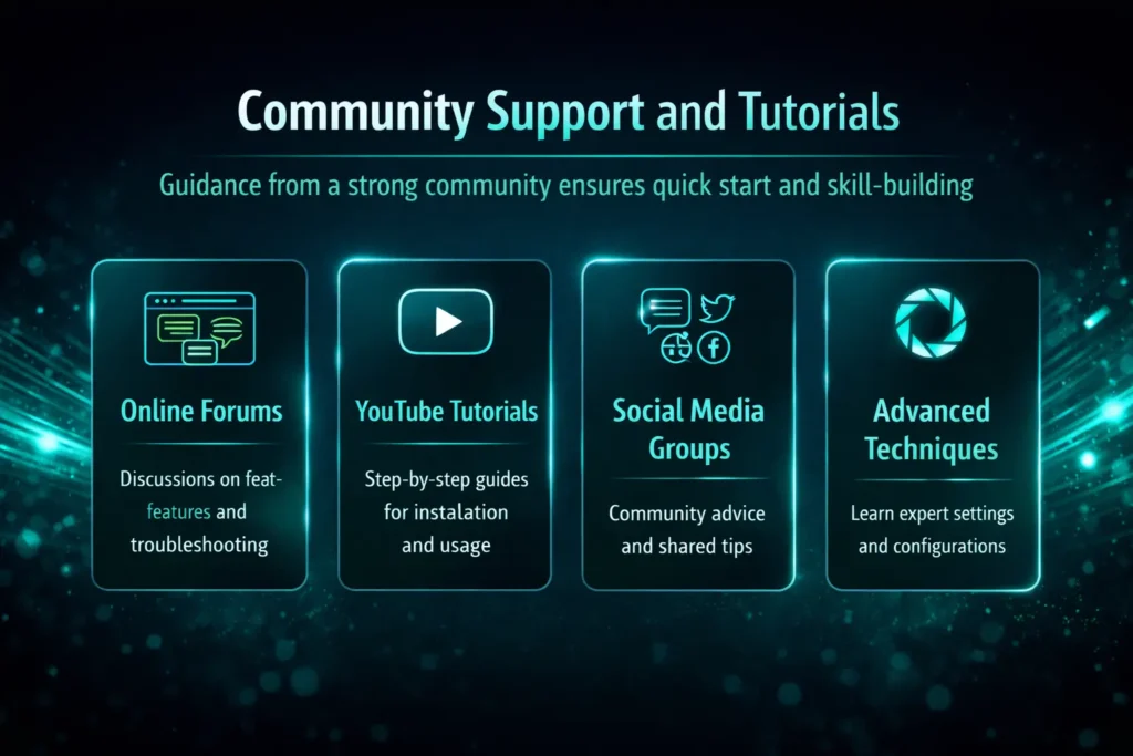 Community Support and Tutorials