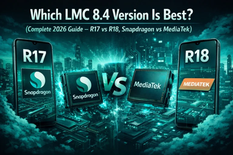 Which LMC 8.4 Version Is Best? (Complete 2026 Guide – R17 vs R18, Snapdragon vs MediaTek)